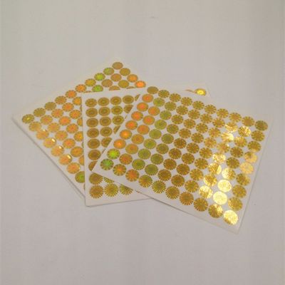 برچسب های هولوگرام امنیتی CMYK Printing