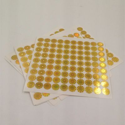 برچسب های هولوگرام امنیتی CMYK Printing