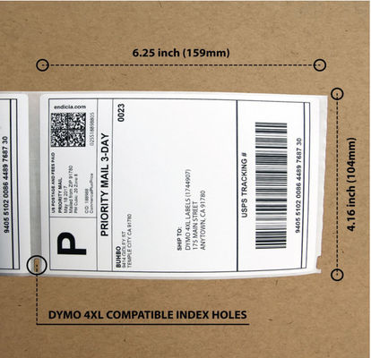 4X6 اینچ 220PCS برچسب های حرارتی خالی ، رول های برچسب خالی بارکد