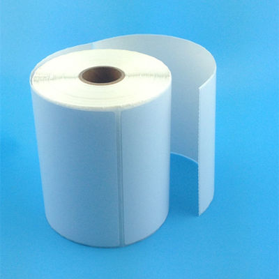 4 * 6 &quot;250pcs / Roll برچسب حمل و نقل سفارشی ، برچسب حمل و نقل خالی