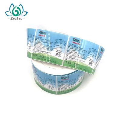 برچسب های بسته بندی مواد غذایی کاغذی / پی وی سی برای گوشت گوشت گاو تازه یا میان وعده گوشت گاو آسیاب شده