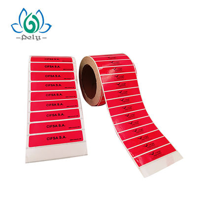 برچسب ردیابی GPS با چسب بالا Rfid Dymo Label Roll Void Security