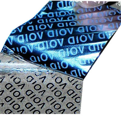 برچسب های ضد جعلی هولوگرافی وینیل ISO9001 Security