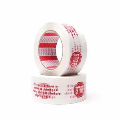 گواهینامه SGS BOPP Tamper Evident بسته بندی نوار برای کارتن