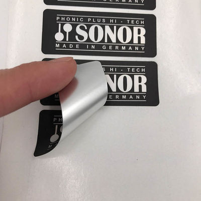 Dumb Black CMYK PET Label Printing Self Self Adhesive