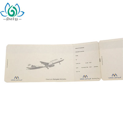 بلیط کارت پرواز بلیط هواپیمایی Self Check Paper حرارتی