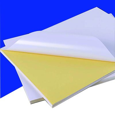 کاغذ برچسب Single Sided Gloss Surface a4 برای چاپگر