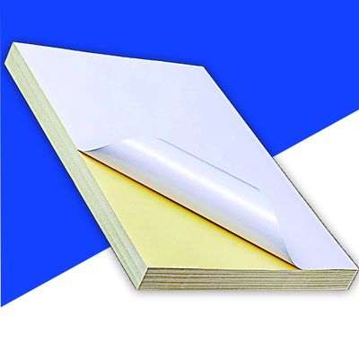کاغذ برچسب Single Sided Gloss Surface a4 برای چاپگر