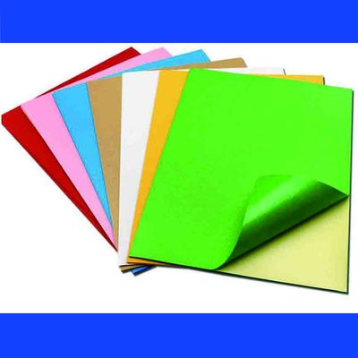 کاغذ برچسب Single Sided Gloss Surface a4 برای چاپگر